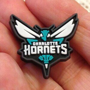 Charlotte Hornets Basketball, NBA, Sports Shoe Charm for CROCS *2/$8! 3/$10!